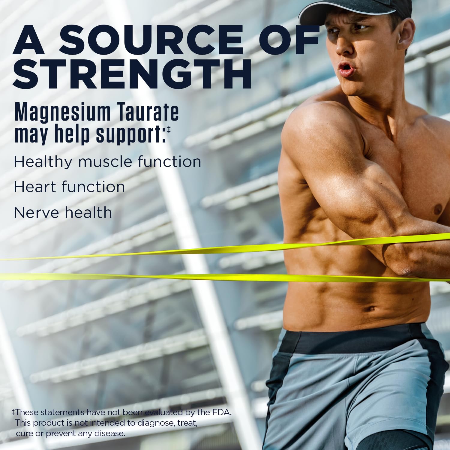 Tablets of KAL Magnesium Taurate 400mg Plus Vitamin B6