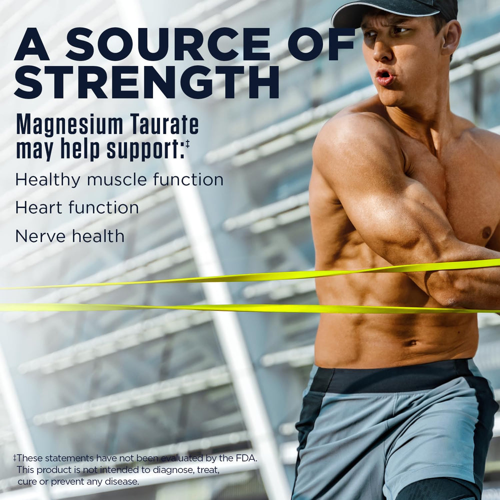 Tablets of KAL Magnesium Taurate 400mg Plus Vitamin B6