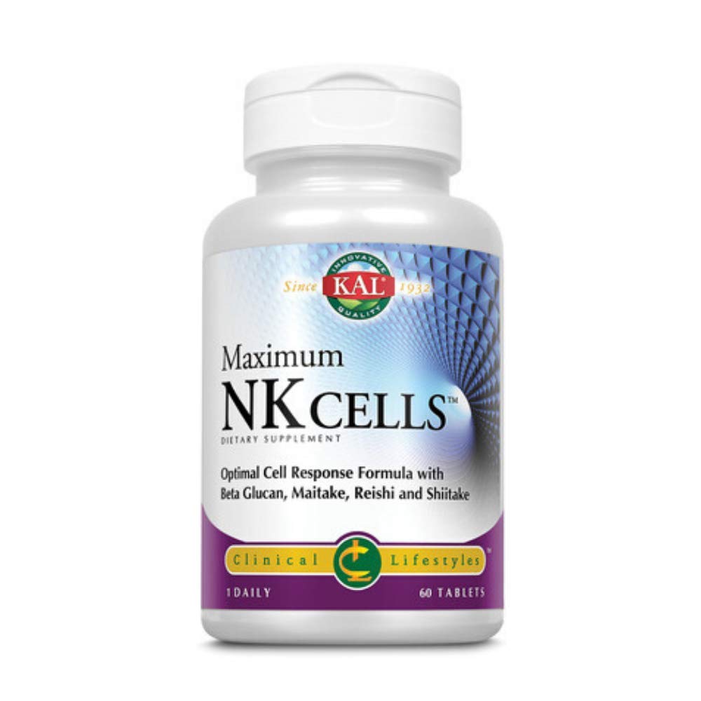 KAL Maximum Nk Cells Tablets 60 Count bottle