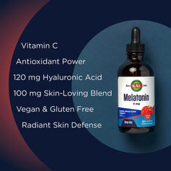 KAL Melatonin DropIns bottle with packaging side view