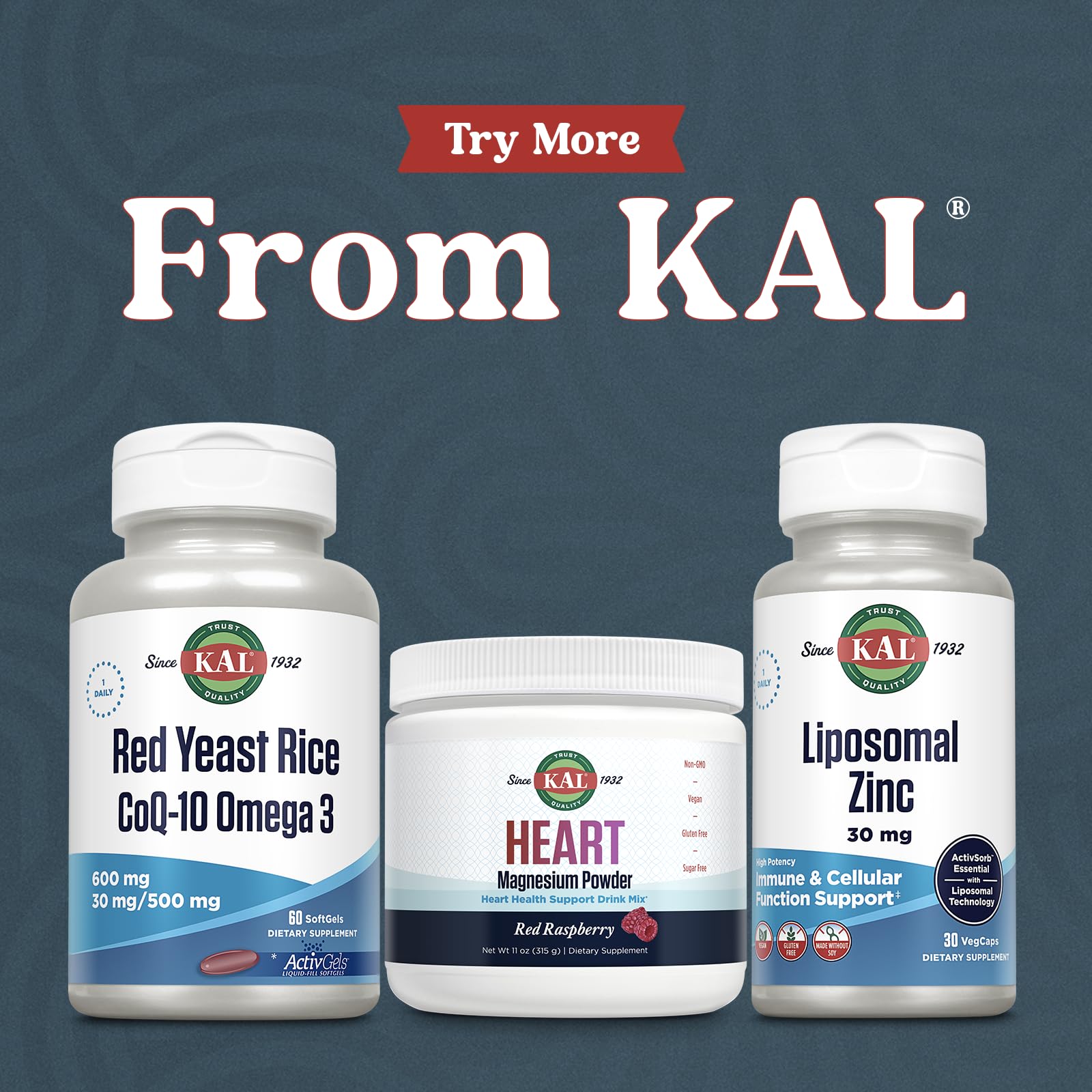 Product image with packaging on white background