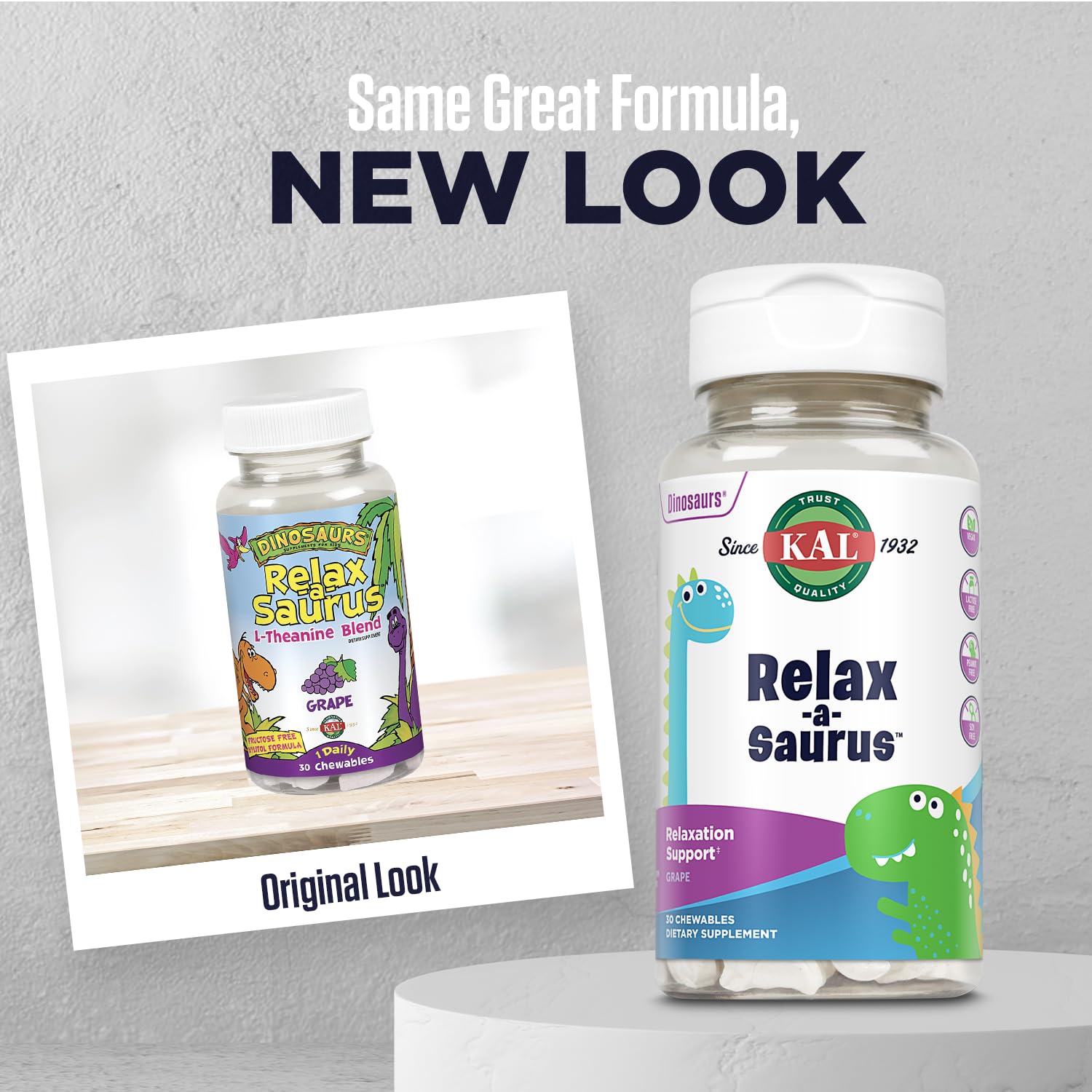 L-Theanine ingredient in Relax-a-Saurus