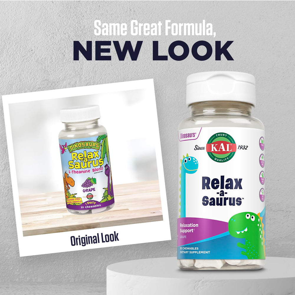 L-Theanine ingredient in Relax-a-Saurus