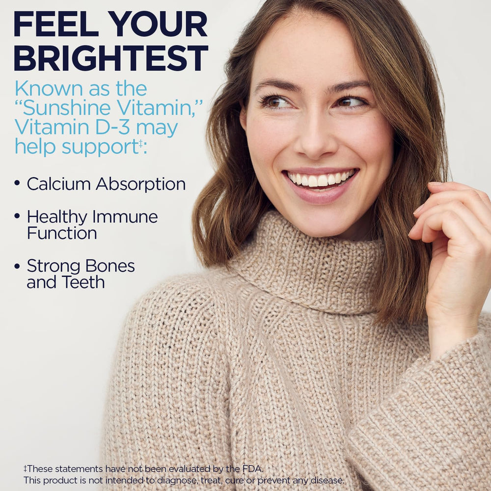 Supports calcium absorption with Vitamin D3