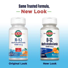 Methylcobalamin 1000mcg fast-dissolve micro tabs in Tangerine flavor