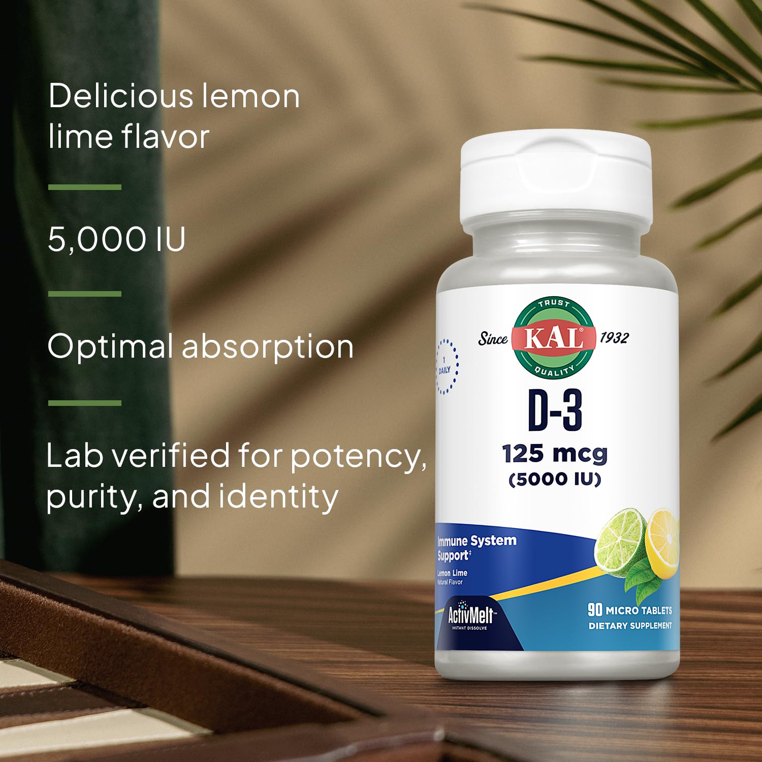 Nutritional label and Utah-made quality claim