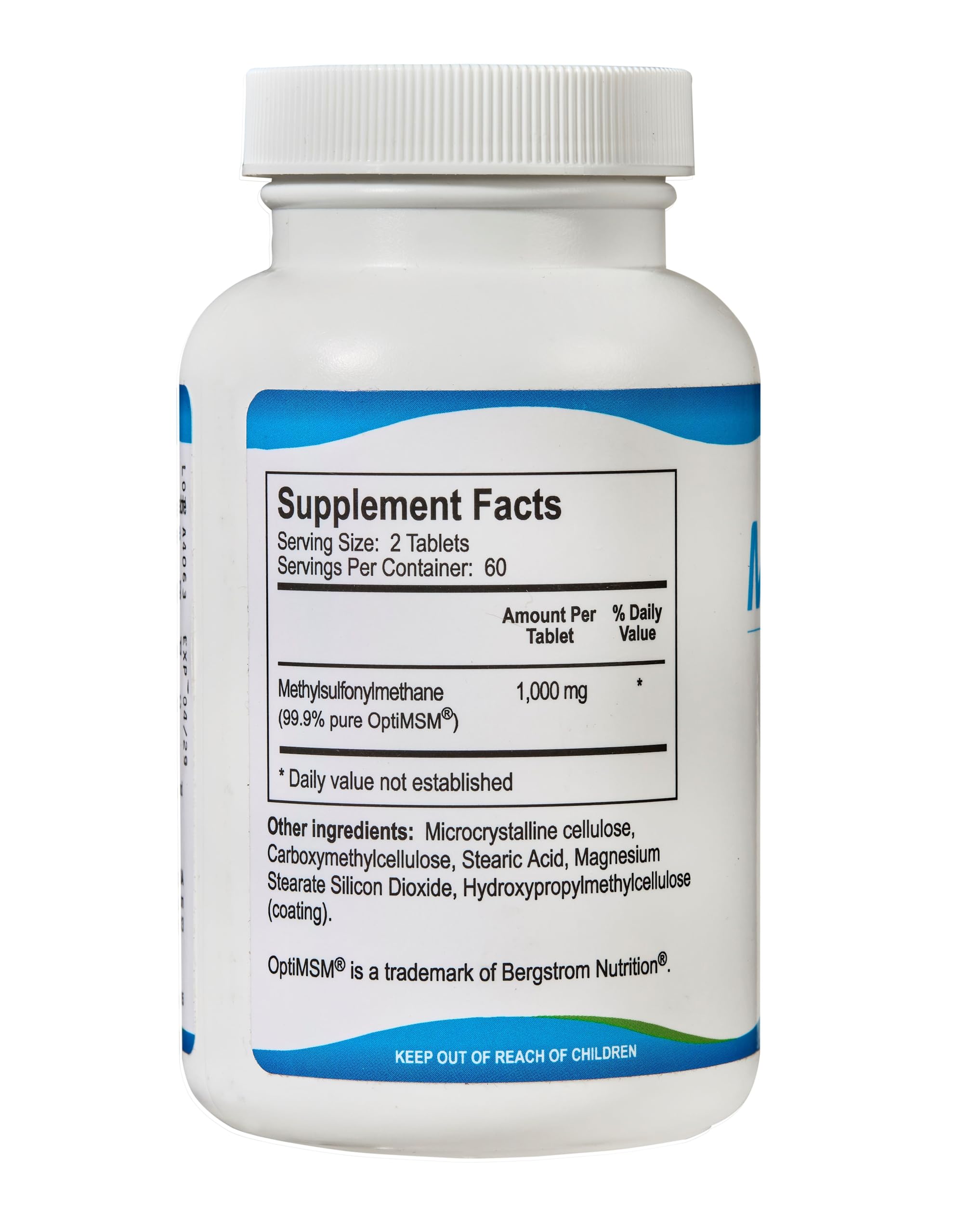 Chondroitin and OptiMSM with Ester-C for joint health