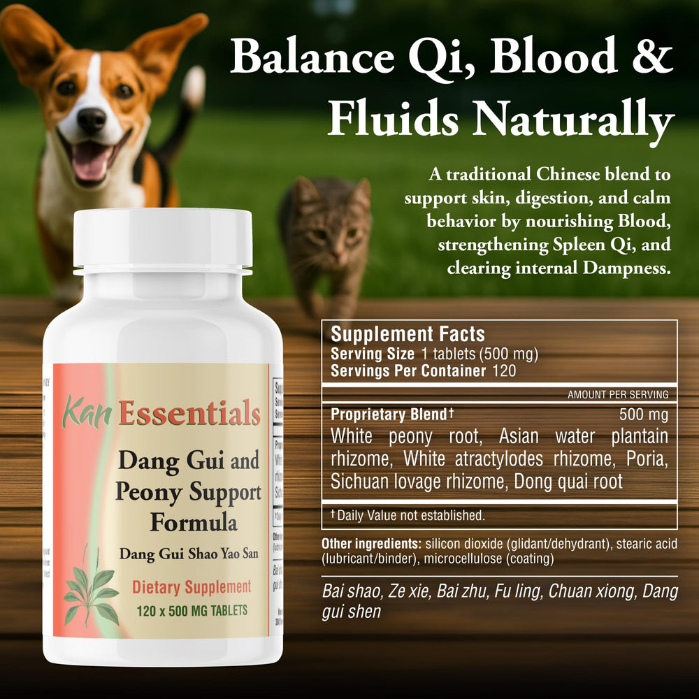 Graphic showing skin, digestion and energy support for pets