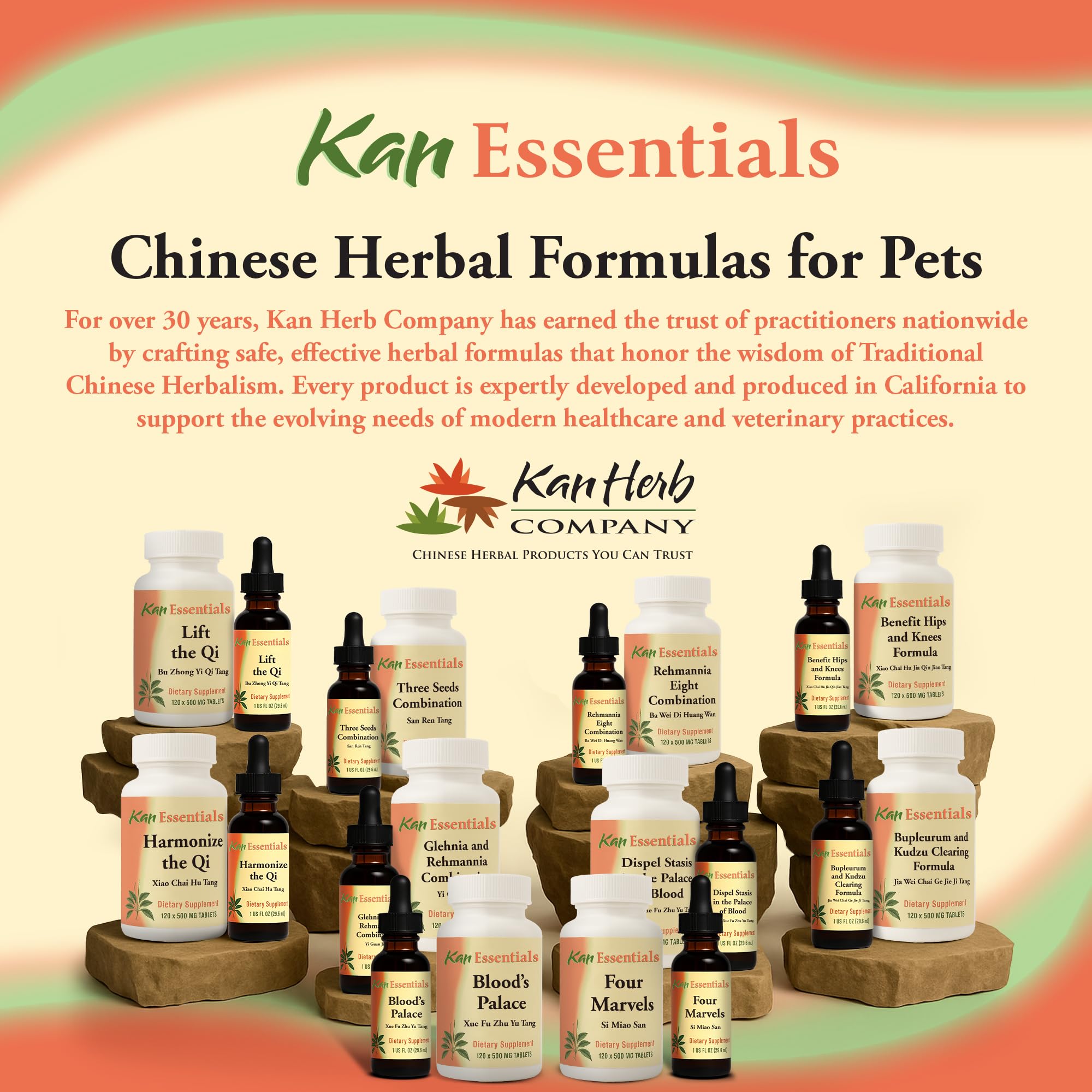 Kan Herb Rehmannia Eight is proudly made in California