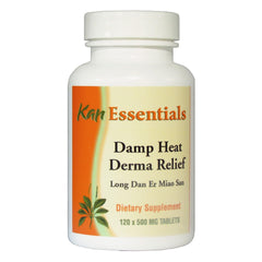 Product image: Kan Herbs Damp Heat Derma Relief 120 tabs with packaging
