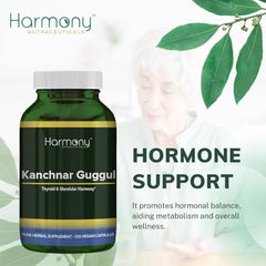 Bottle of Kanchnar Guggul 120-count capsules