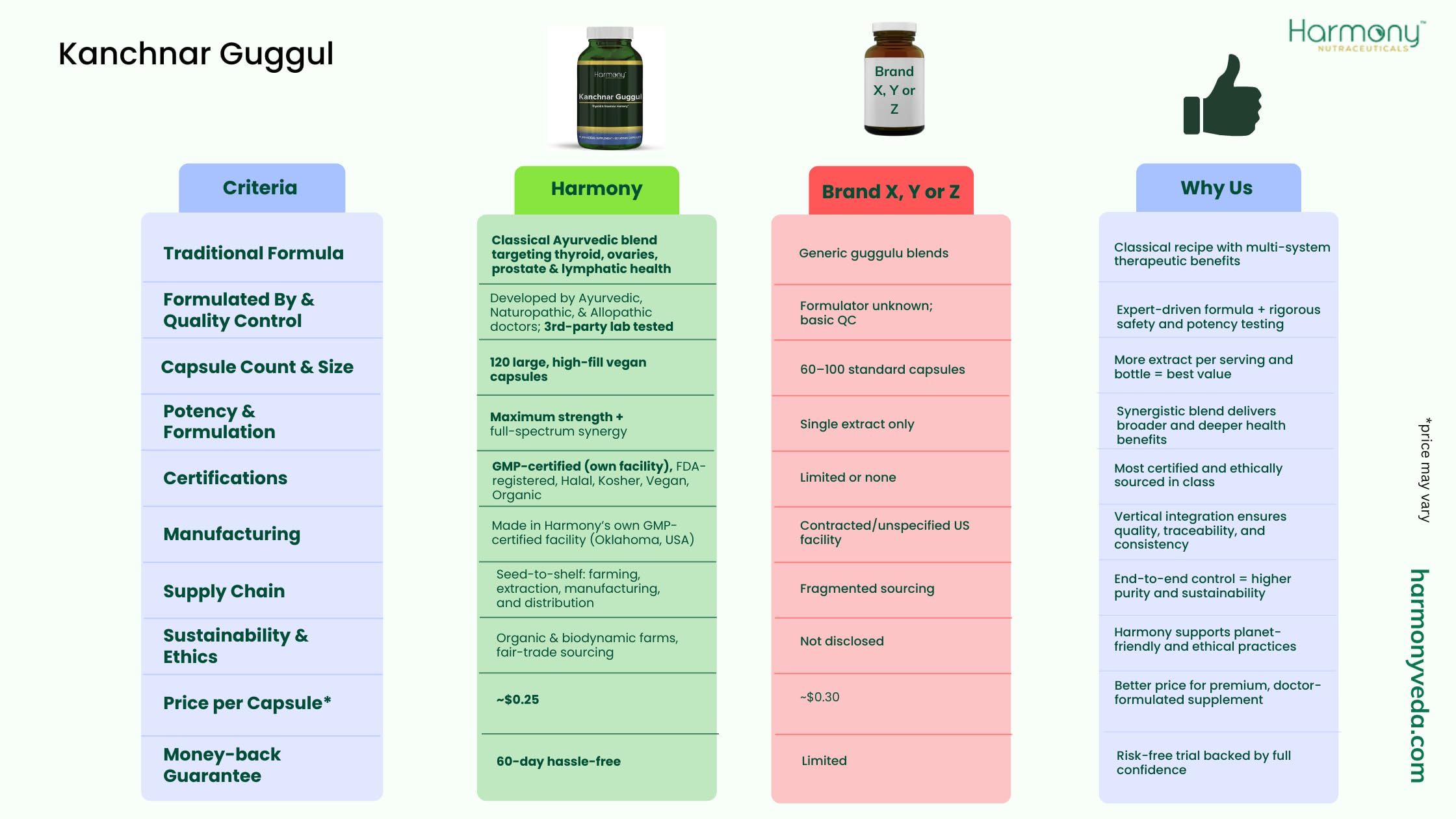 Close-up of Kanchnar Guggul capsules