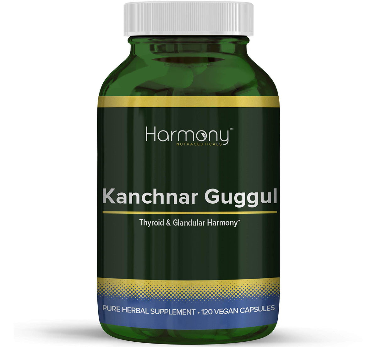 Kanchnar Guggul hero image showing 120 capsules