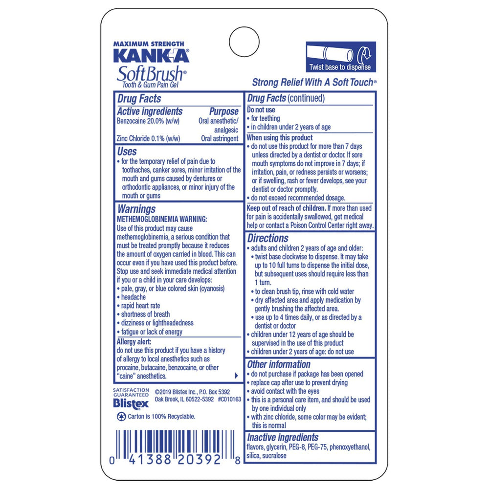 Close-up of Kank-A Soft Brush pen-like applicator