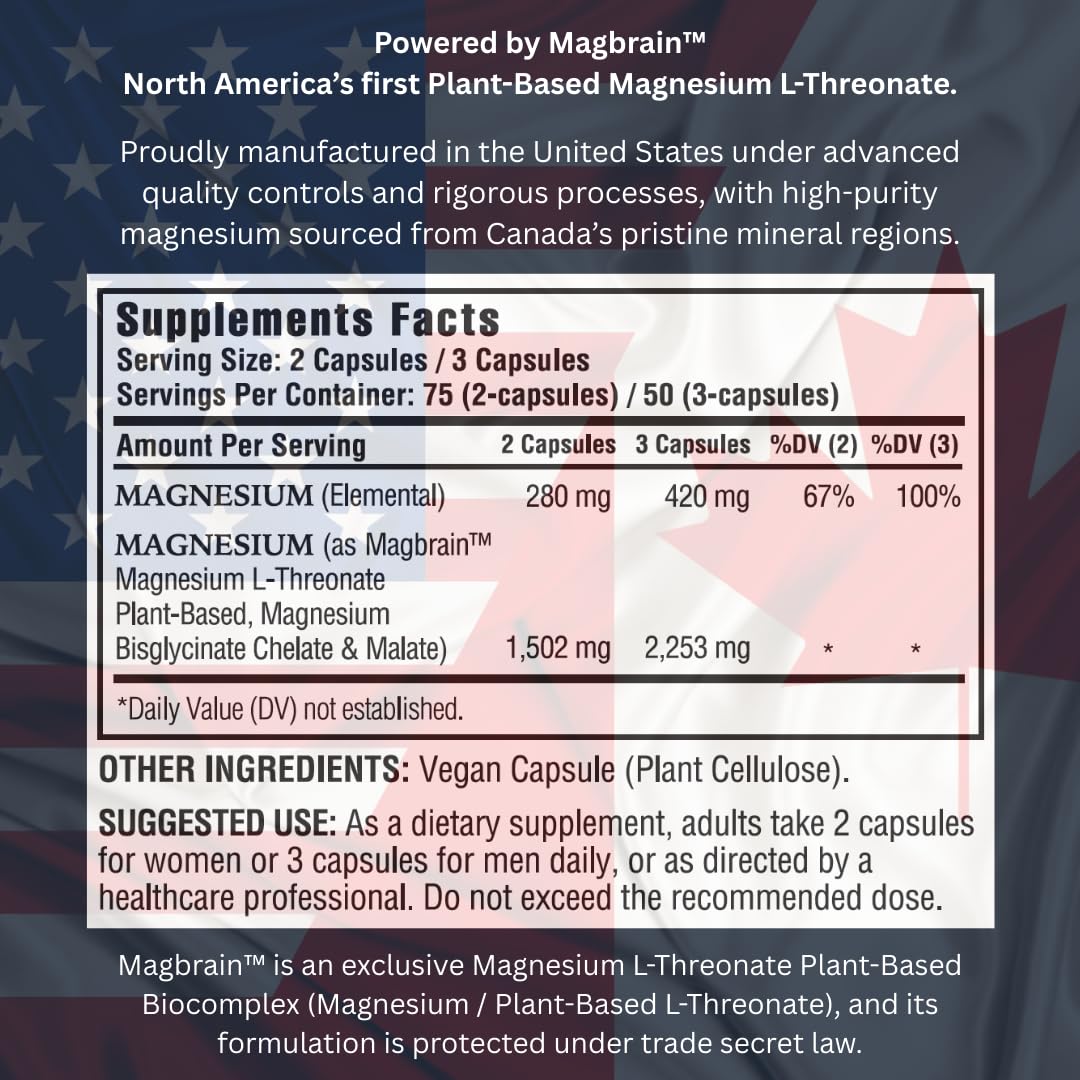 Kappa Nutrition vegan capsules package highlights plant-based magnesium for sleep and muscle support.