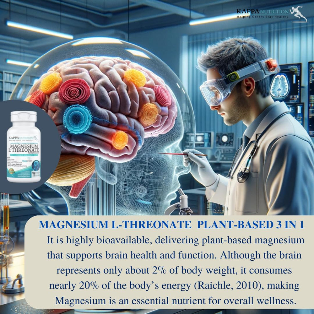 Kappa Nutrition relaxation and sleep support capsules promote calmer evenings.