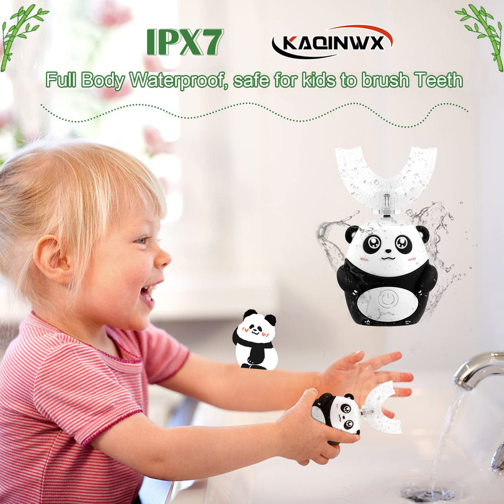 IPX7 waterproof KAQINWX kids toothbrush for bath time