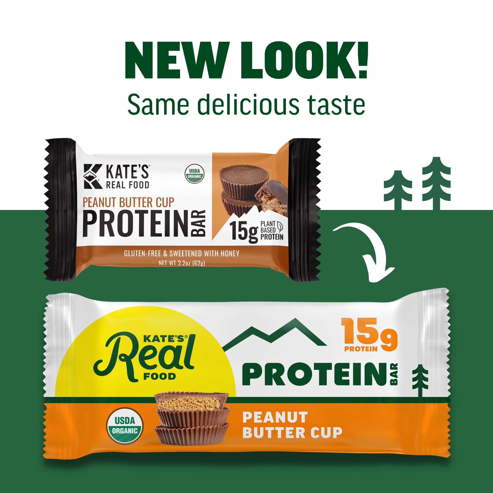 Kate's Organic ingredients highlight real foods for clean, simple protein