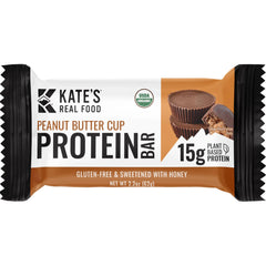Kate's Real Food Peanut Butter Cup bar pack for convenient on-the-go energy