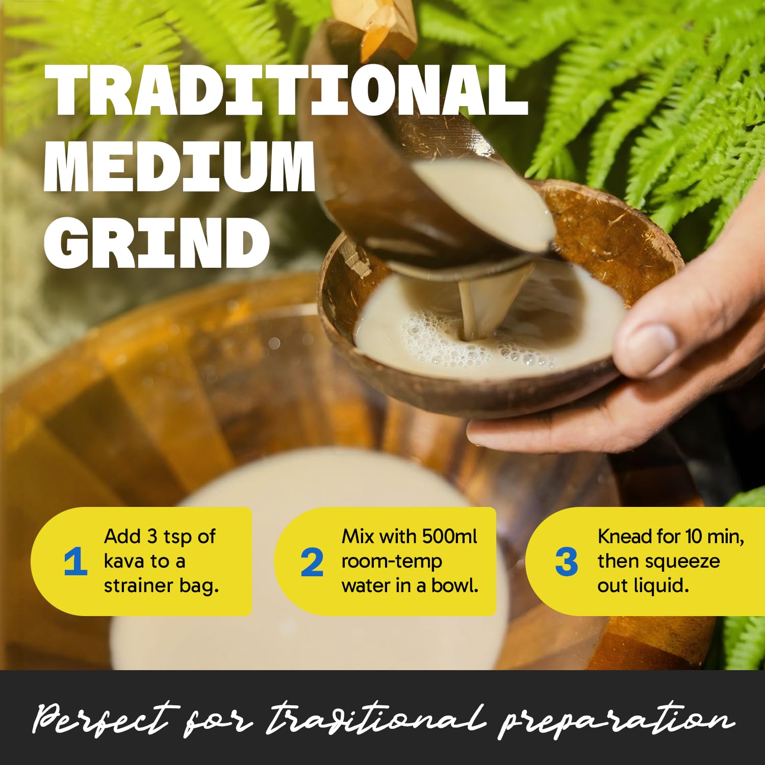 Kava brewing heritage and traditional preparation