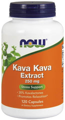 Bottle of Kava Kava 250mg 120 capsules