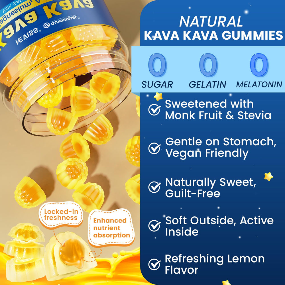 Lifestyle shot of person relaxing with gummies