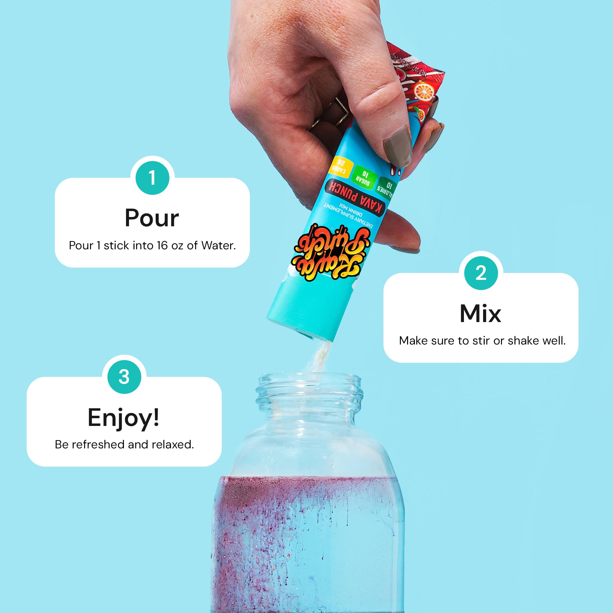Nutrition highlight: 1g sugar and 2g carbs per serving