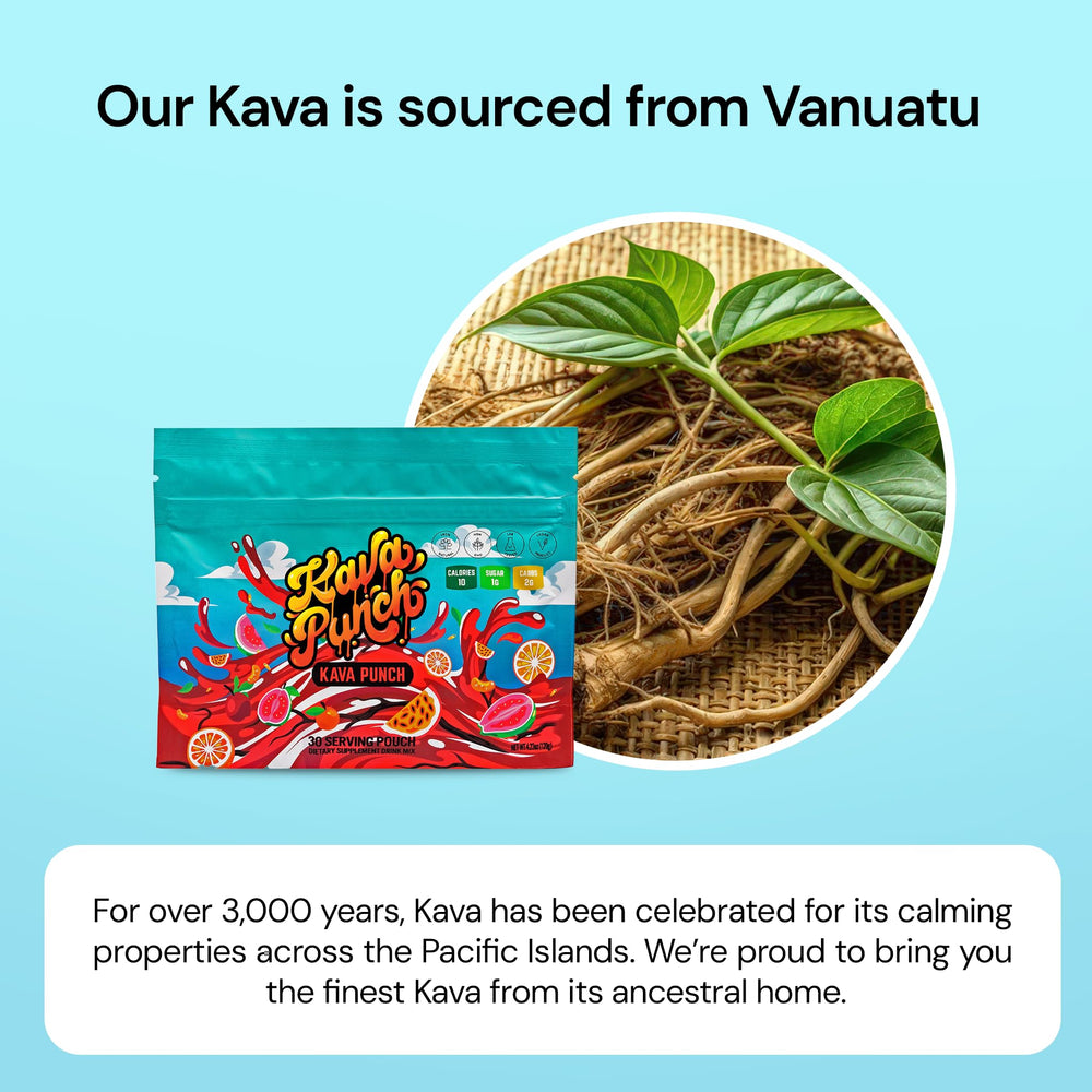 Social setting featuring Kava Punch Relaxation Powder