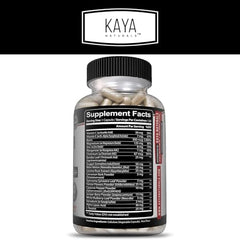Label close-up for Kaya Naturals Healthy Gluco with Bittermelon