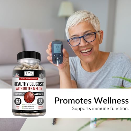 Capsules from Kaya Naturals Healthy Gluco with Bittermelon