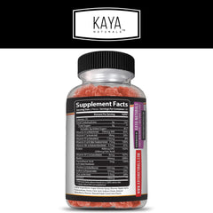 Product packaging of Kaya Naturals Multivitamin Gummies