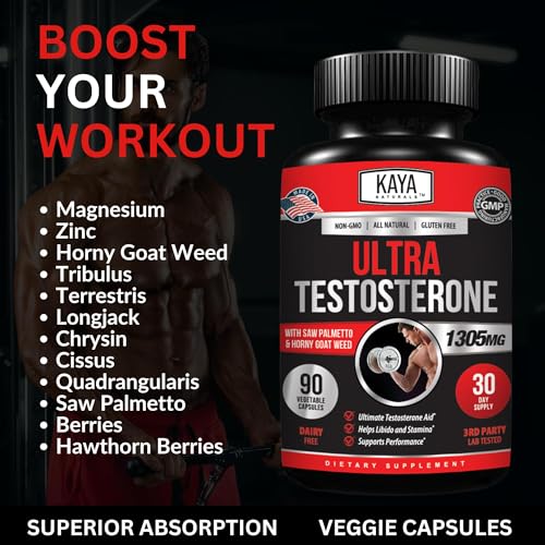 Horny Goat Weed ingredient in Kaya Naturals Ultra Testosterone