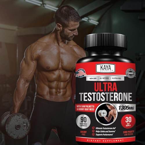 Non-GMO, vegan and vegetarian friendly Ultra Testosterone