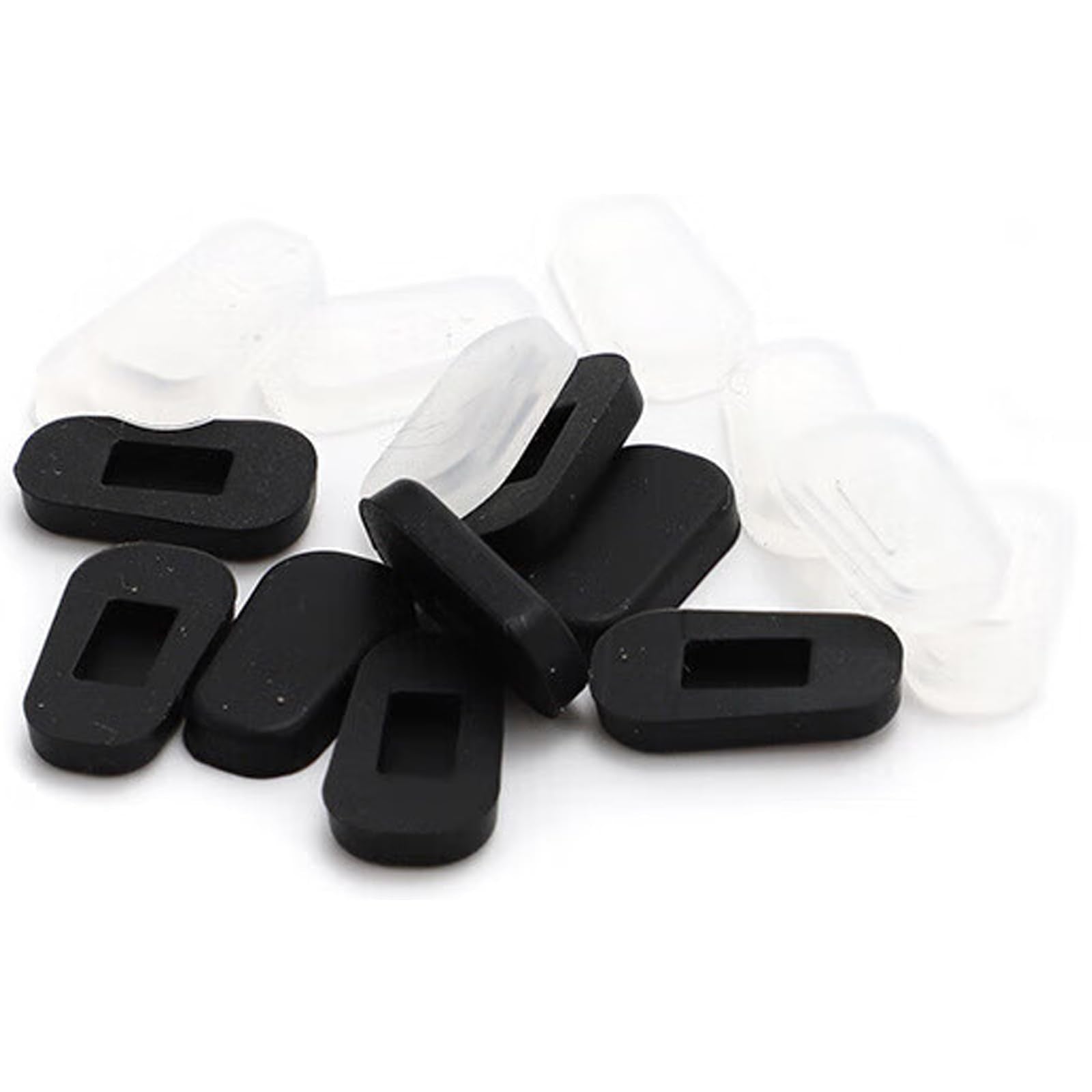 Six-pack of KECHIO eyeglass nose pads for repair kit