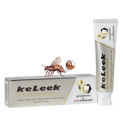 KeLeek Bee Wasp Venom toothpaste for bleeding gums and gingivitis – front view