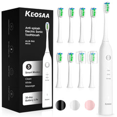 Front view of Keosaa sonic toothbrush