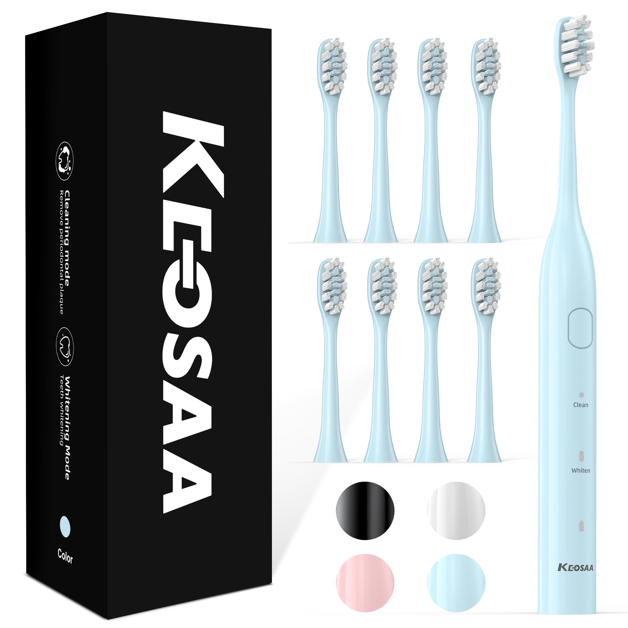 Keosaa Sonic Toothbrush blue main view