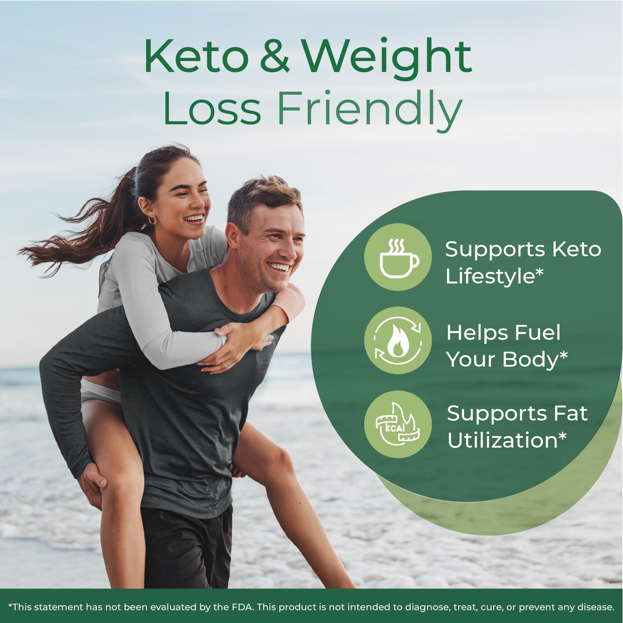 Keppi MCT Oil 32 oz bottle side view