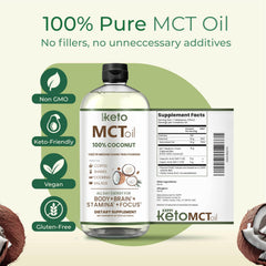 Keppi MCT Oil ingredients and certifications