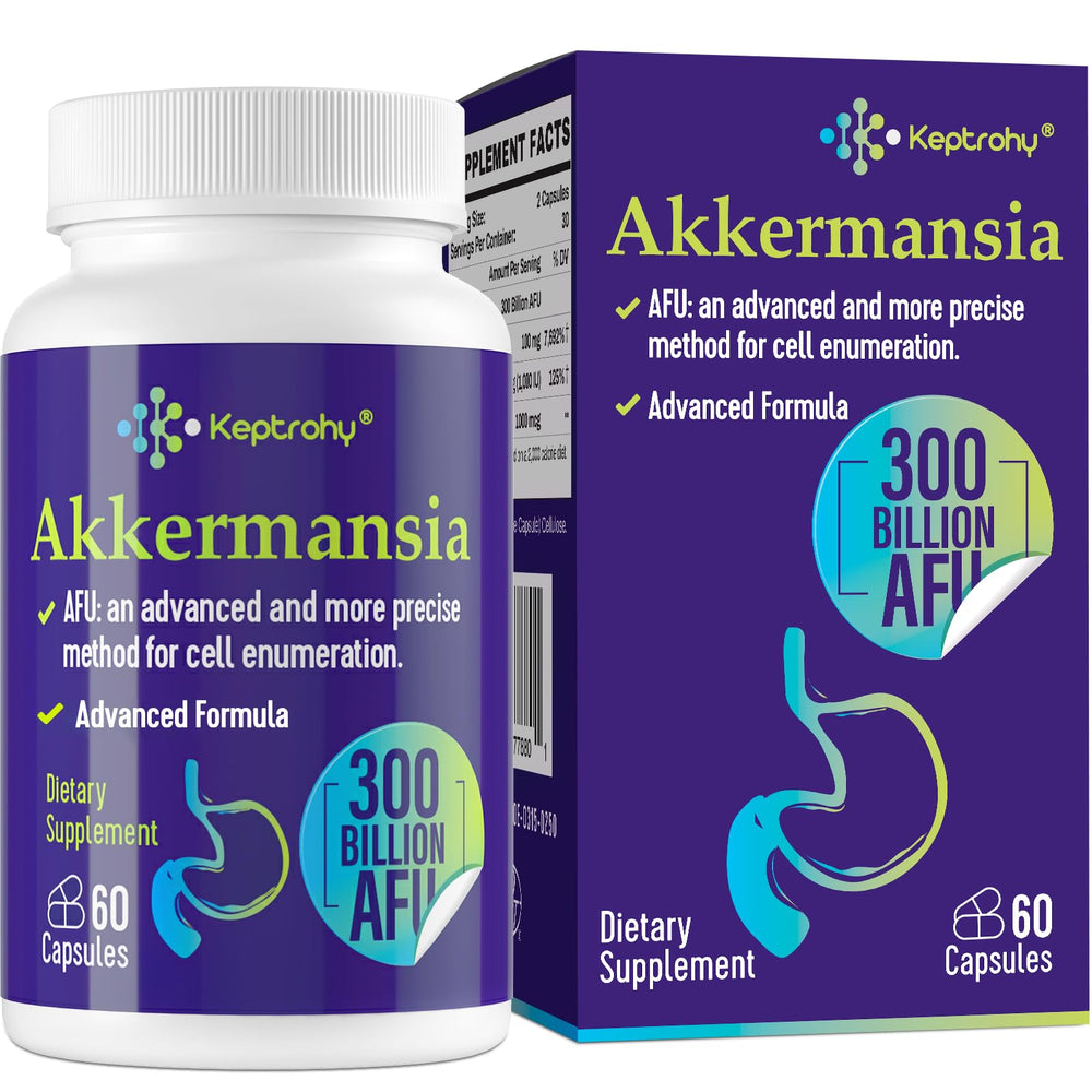 Keptrohy Akkermansia probiotic bottle – 60 count