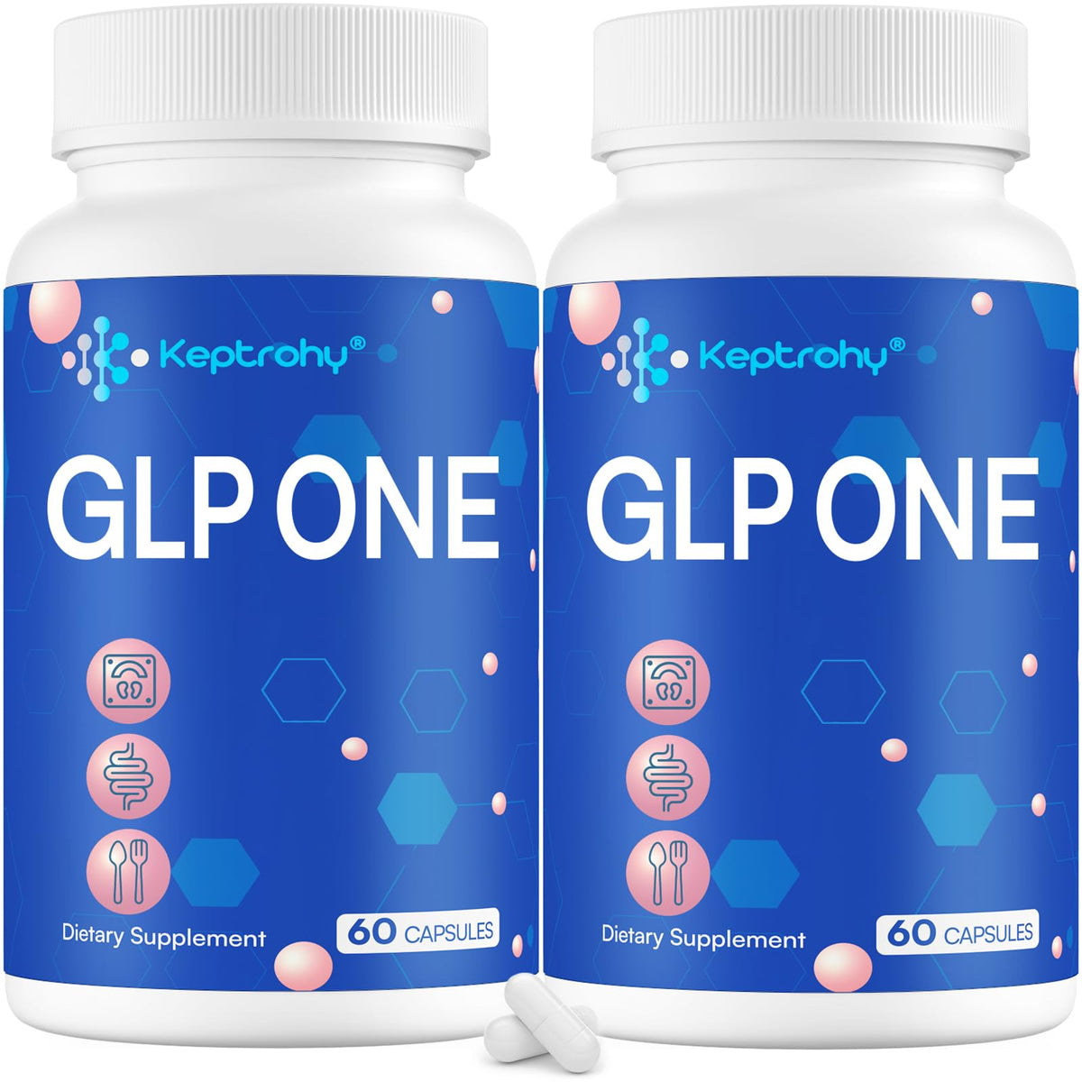 Keptrohy GLP ONE supplement bottle - hero image