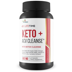 Hero shot of Keto + ACV Cleanse bottle