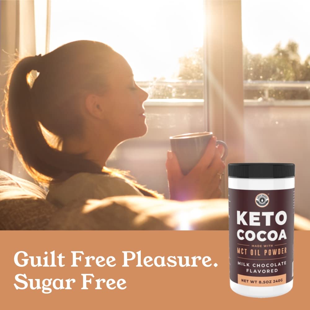 Keto-friendly ingredients and nutrition highlights surrounding Keto Cocoa