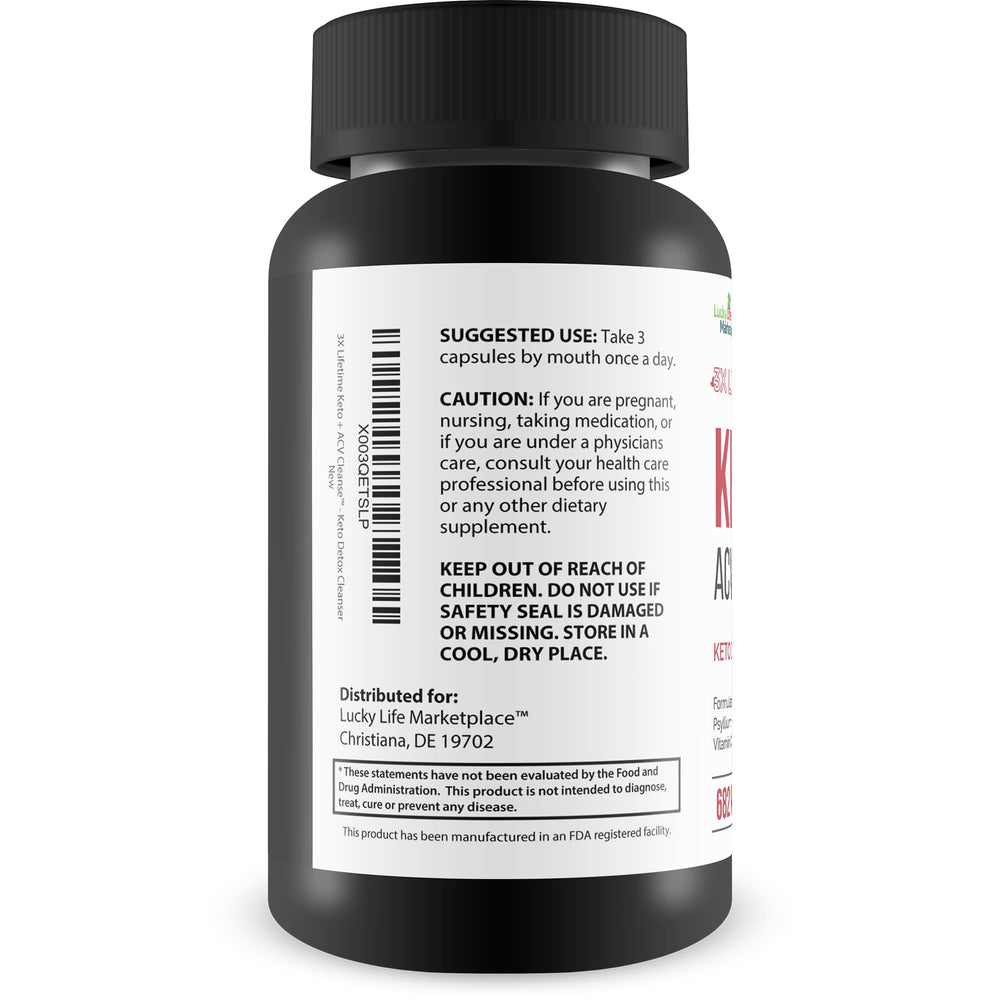 Keto detox supplement with vitamins and minerals