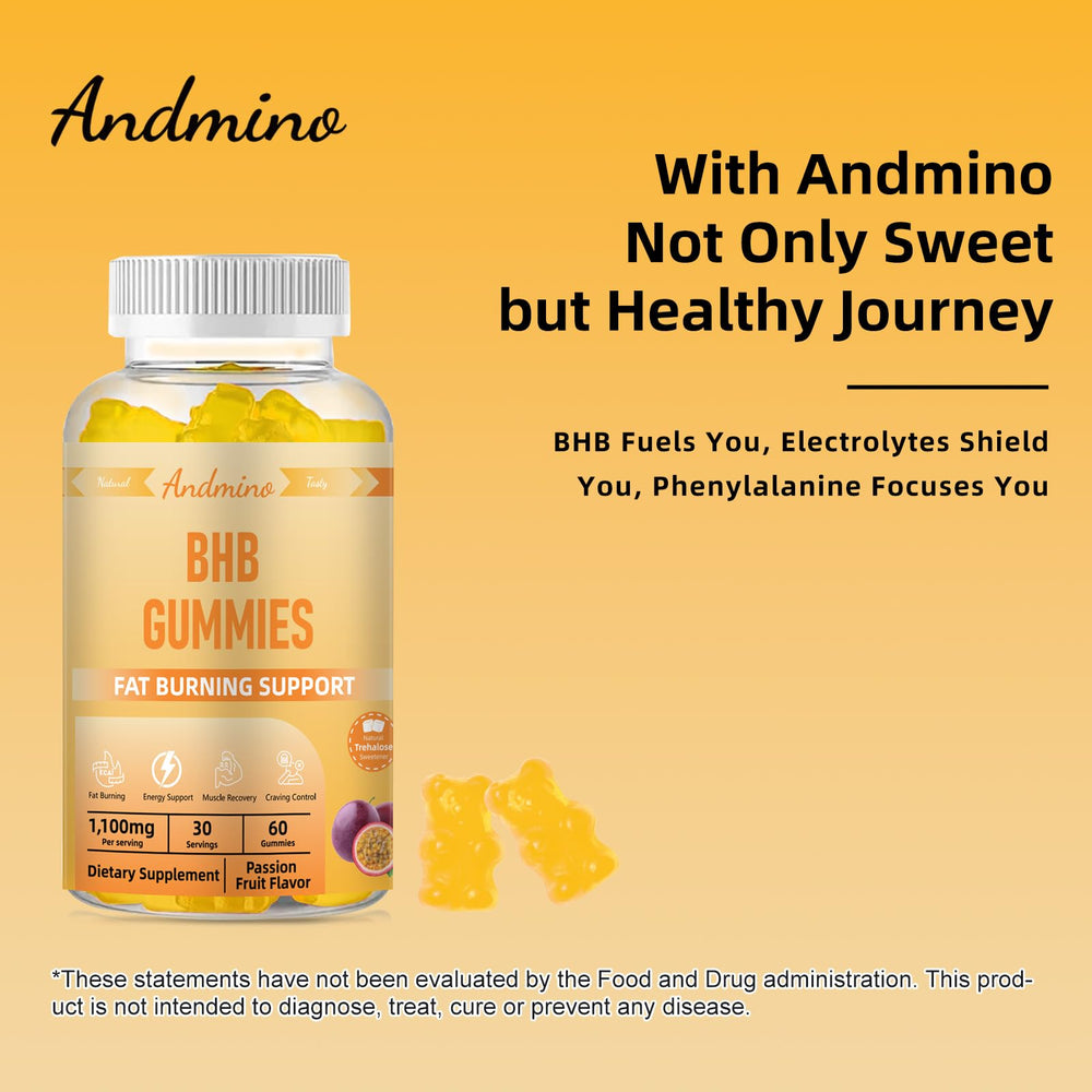 60-piece bottle of Keto Electrolyte Gummies for daily energy and vitality