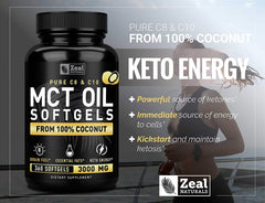 Keto energy and brain fuel from MCT oil