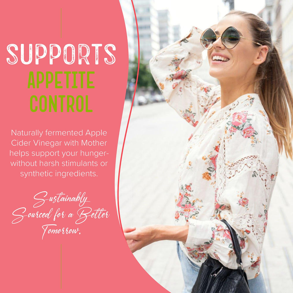 Keto-friendly apple cider vinegar capsules