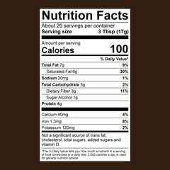 Coffee with chocolate-flavored MCT powder being stirred