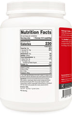 KetoLogic nutritional facts and NSF certification icons