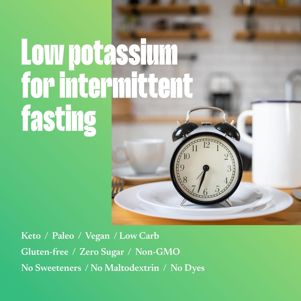 Keto Chow SALTT Low-K drops in liquid, easy-to-dose during fasting periods